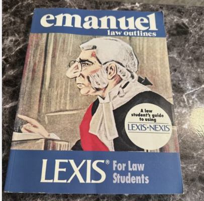 Lexis for Law Students 1565420004 Book Cover