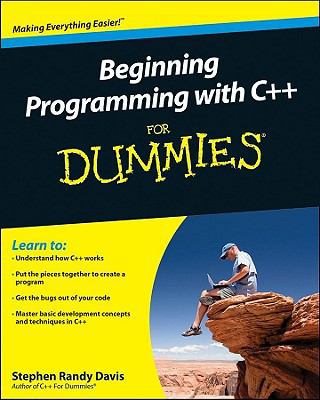 Beginning Programming with C++ for Dummies 0470617977 Book Cover