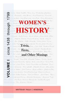 Women's History: Trivia, Firsts & Other Musings... B09WCC2XQL Book Cover