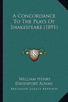 A Concordance To The Plays Of Shakespeare (1891) 1104714922 Book Cover