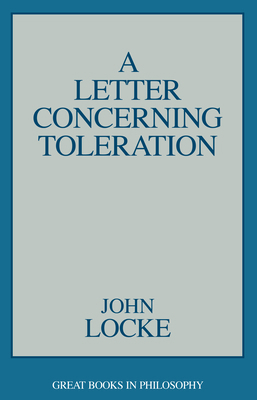 A Letter Concerning Toleration 0879755989 Book Cover