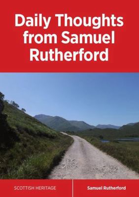 Daily Thoughts from Samuel Rutherford 1912042029 Book Cover