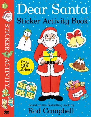 Dear Santa Sticker Activity Book 1529074703 Book Cover