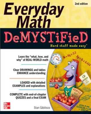 Everyday Math Demystified 0071790136 Book Cover