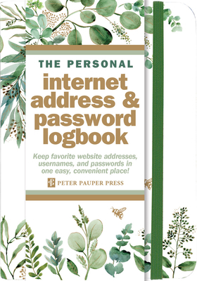 Eucalyptus Internet Address & Password Logbook 144134196X Book Cover
