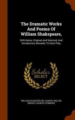 The Dramatic Works And Poems Of William Shakspe... 1345197217 Book Cover