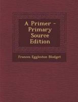 A Primer [Yiddish] 1294281852 Book Cover