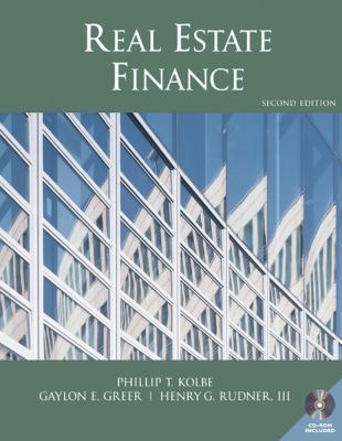 Real Estate Finance 1427767602 Book Cover