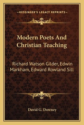 Modern Poets And Christian Teaching: Richard Wa... 116376826X Book Cover