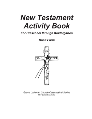 New Testament Activity Book 1548690856 Book Cover