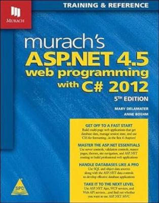 Murach's ASP.NET 4.5 Web Programming with C# 2012 9351108325 Book Cover