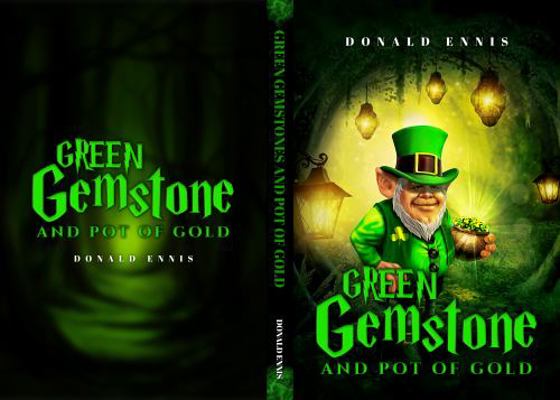 Green Gemstone and Pot Gold