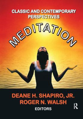 Meditation: Classic and Contemporary Perspectives 1138527866 Book Cover