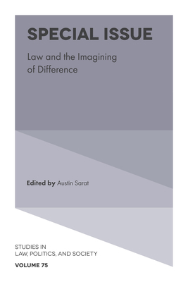 Special Issue: Law and the Imagining of Difference 1787560317 Book Cover