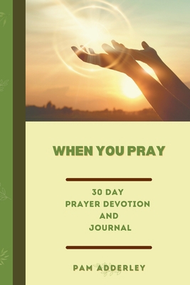 When You Pray: 30 Day Prayer Devotion and Journal 1678106453 Book Cover