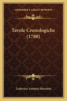 Tavole Cronologiche (1788) [Italian] 1165685191 Book Cover