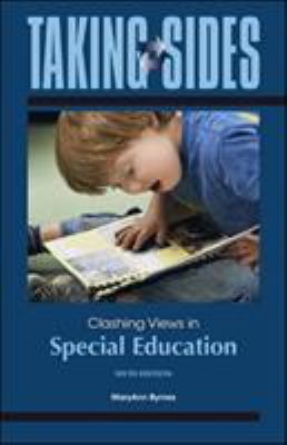 Taking Sides: Clashing Views in Special Education 0078050480 Book Cover