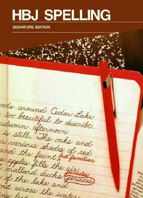 HBJ Spelling Signature Ed., Brown Level 6 0153270829 Book Cover