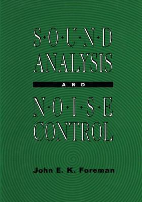 Sound Analysis and Noise Control 1468466798 Book Cover