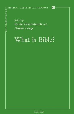 What Is Bible? 9042927011 Book Cover