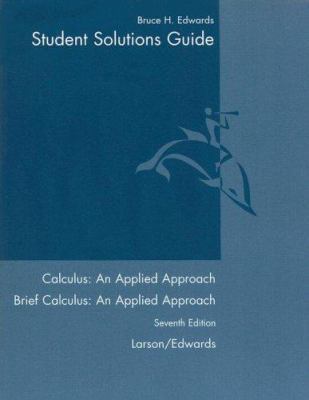 Calculus: An Applied Approach Student Solutions... 0618547207 Book Cover