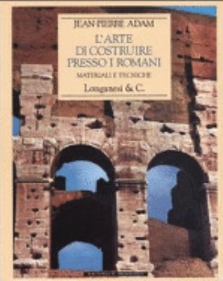L'arte di costruire presso i Romani [Italian] 8830408557 Book Cover