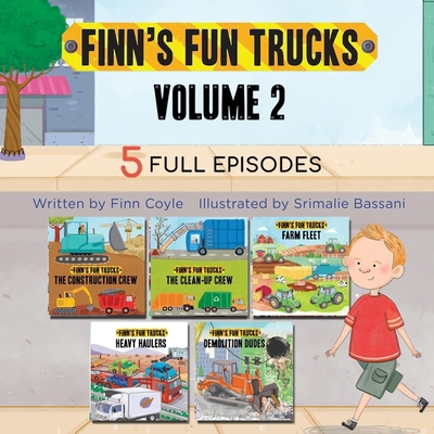 Finn's Fun Trucks Volume 2 B0DFSR78C8 Book Cover