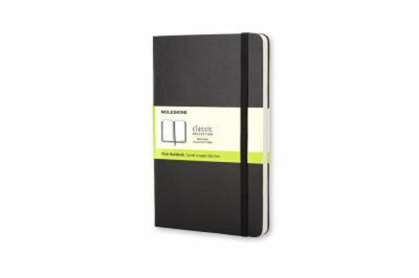Moleskine Classic Notebook, Large, Plain, Black... 8883701143 Book Cover