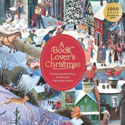 A Book Lover's Christmas 1000 Piece Puzzle: A 1... 1399625500 Book Cover