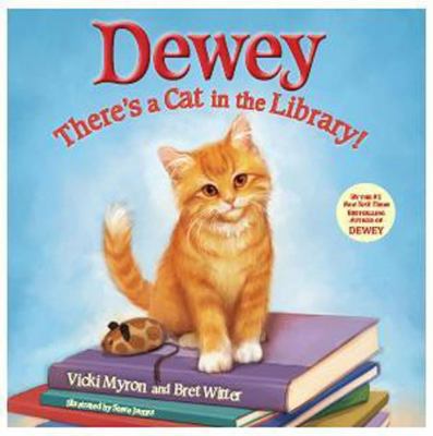 DEWEY: There's Cat in the Library 1847388140 Book Cover
