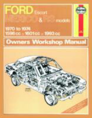 Ford Escort RS Mexico 0857336576 Book Cover