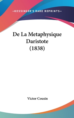 de La Metaphysique Daristote (1838) 1104688174 Book Cover