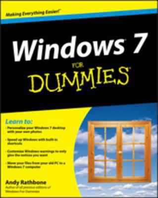 Windows 7 for Dummies 0470555246 Book Cover