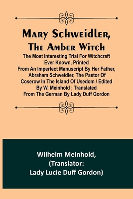 Mary Schweidler, the amber witch; The most inte... 9356908729 Book Cover