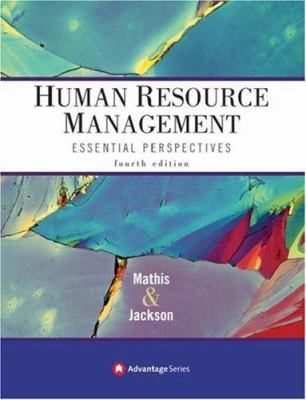 Human Resource Management: Essential Perspectives 0324361785 Book Cover