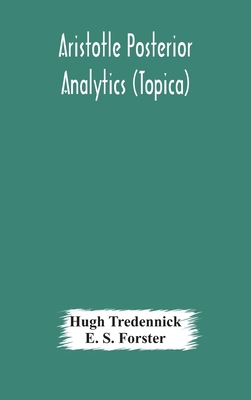 Aristotle Posterior Analytics (Topica) 9354175589 Book Cover