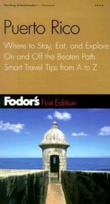 Fodor's Puerto Rico, 1st Edition 0679007202 Book Cover