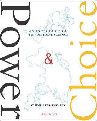 Power & Choice : An Introduction to Political S... 0072868961 Book Cover