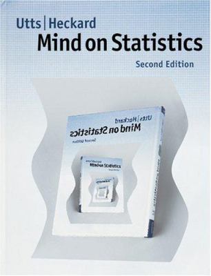 Mind on Statistics (with CD-ROM and Internet Co... 0534393055 Book Cover