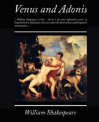 Venus and Adonis 143850120X Book Cover