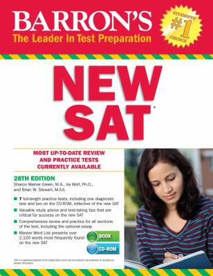 Barron's New SAT [With CDROM] 1438075723 Book Cover