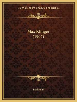 Max Klinger (1907) 1165437147 Book Cover