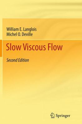 Slow Viscous Flow 3319375296 Book Cover