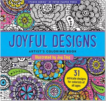 Joyful Designs Adult Coloring Book 1441317562 Book Cover