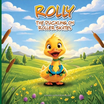 Rolly the duckling on roller skates B0GX5SBFVL Book Cover