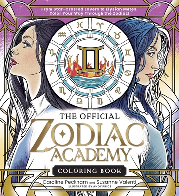 The Official Zodiac Academy Coloring Book: From... 1507226659 Book Cover