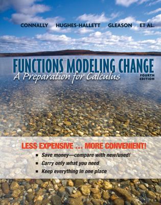 Functions Modeling Change: A Preparation for Ca... 0470917601 Book Cover