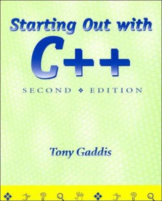 Starting Out with C++, 2nd Edition 1576760340 Book Cover