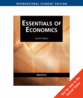 Essentials Of Economics 4/E Ise 0324376561 Book Cover