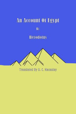 An Account Of Egypt 1636001548 Book Cover